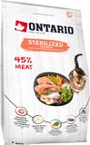 Ontario Krmivo Cat Sterilised Salmon 2 kg