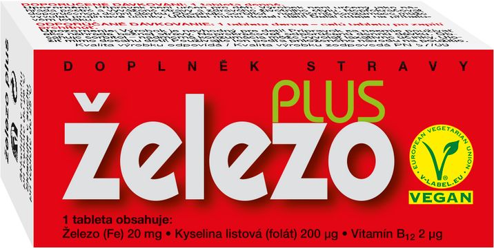 Železo Plus 60 tablet