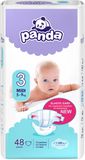Panda Midi dětské pleny 5-9kg 48 ks