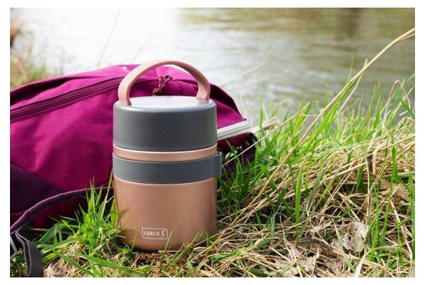Lurch Nerezová termo nádoba rosegold 500 ml