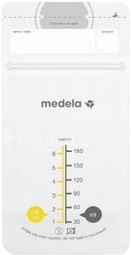 Medela Sáčky na skladování mléka 180 ml 25 ks