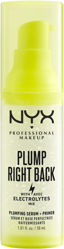 NYX Professional Makeup Plump Right Back 2v1 super - Sérum a podkladová báze pod make-up 30 ml