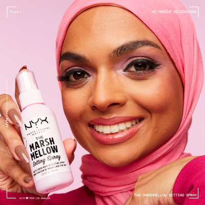 NYX Professional Makeup Marshmellow Setting Spray fixační sprej 05, 60 ml