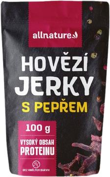 Allnature BEEF Pepper Jerky 100 g
