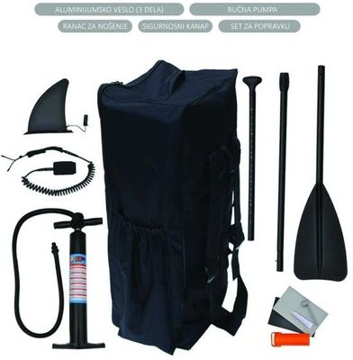 Capriolo Paddleboard Orange 335 x 83x 15 cm, 150 kg