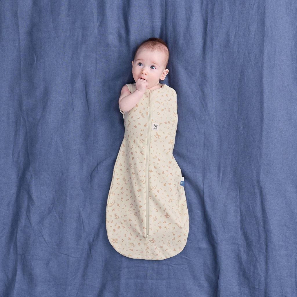 ERGOPOUCH Zavinovačka a pytel na spaní 2v1 Cocoon Lullaby 0-3m, 3-6kg, 0,2tog