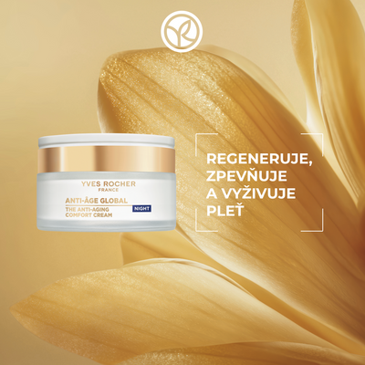 Yves Rocher Anti-Âge Global Noční regenerační krém 50 ml