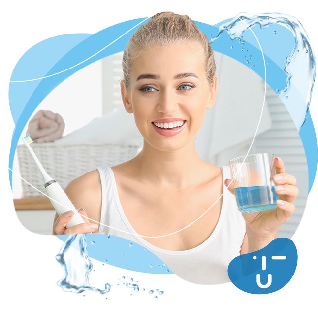 listerine, ústní voda, zuby, ústní hygiena