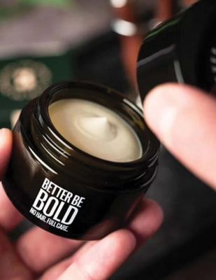 Better be bold Bald Cream, Matný krém na pleš 50 ml