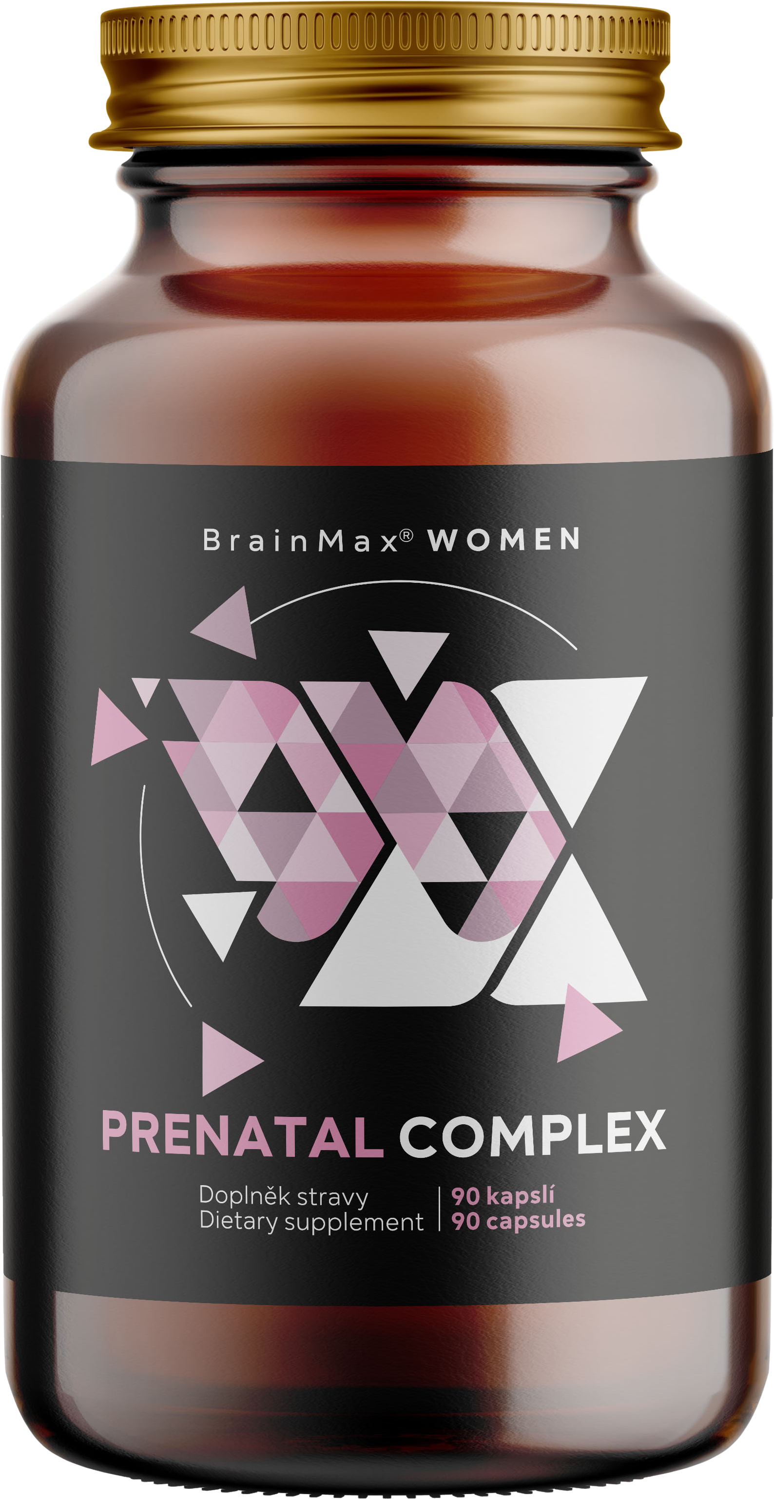 BrainMax Prenatal Complex, komplex vitamínů pro těhotné ženy 90 kapslí