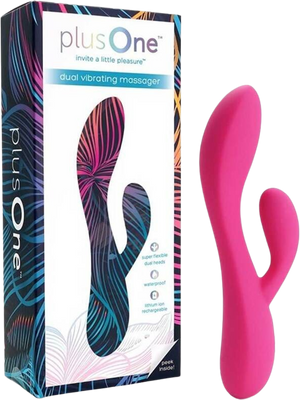 plusOne Duální Vibrační stimulátor PLO-6704