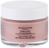 Revolution Pink Clay Detoxifying Maska na obličej 50 ml