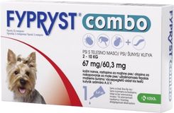 Fypryst Combo spot-on pro psy 2-10 kg 0.67 ml