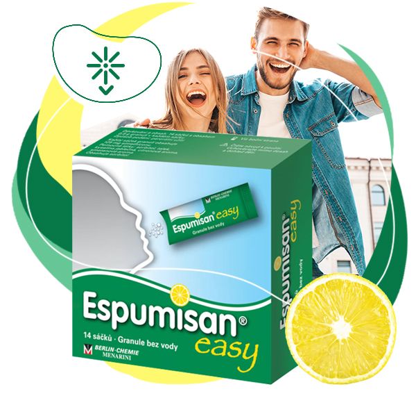 espumisan, nadýmání, trávení, kojenecká kolika