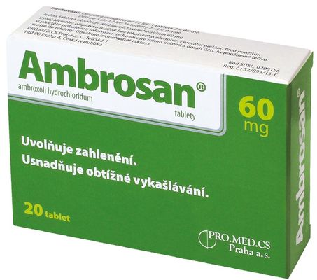 Ambrosan 60 mg 20 tablet