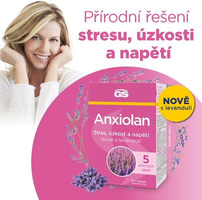 GS Anxiolan s levadulí 60 tablet