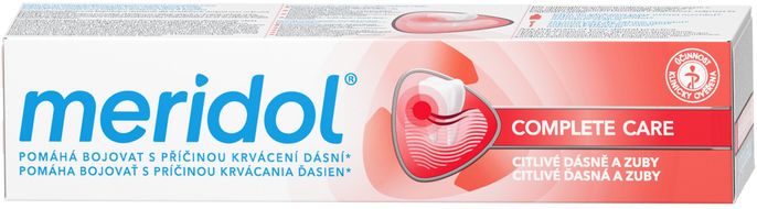 Meridol® Complete Care citlivé dásně a zuby zubní pasta 75 ml