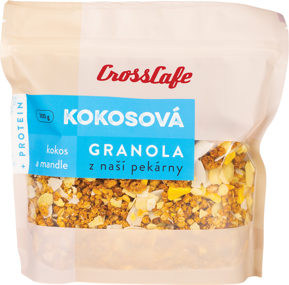 CrossCafe Granola kokosová 300 g