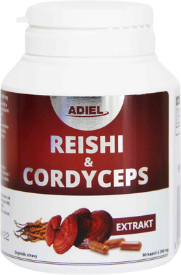 Adiel Reishi&Cordyceps 90 kapslí