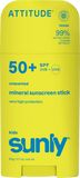 Attitude Dětský minerální opalovací krém Sunly SPF 50+ bez vůně 60 g