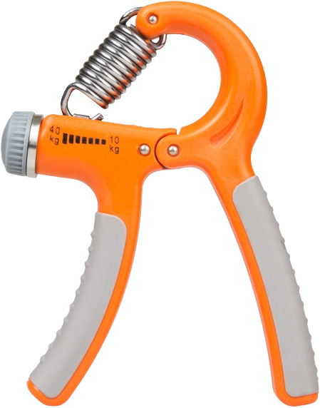 Power System Posilovač zápěstí POWER HAND GRIP ORANGE 1 ks