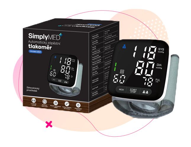 simplymed, tlakoměr, teploměr, odsávačka, oxymetr