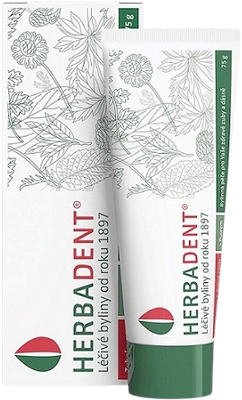 Herbadent Bylinná zubní pasta s fluorem 75 g