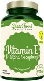 GreenFood Nutrition Vitamin E-D-Alpha Tocopheryl 90 kapslí