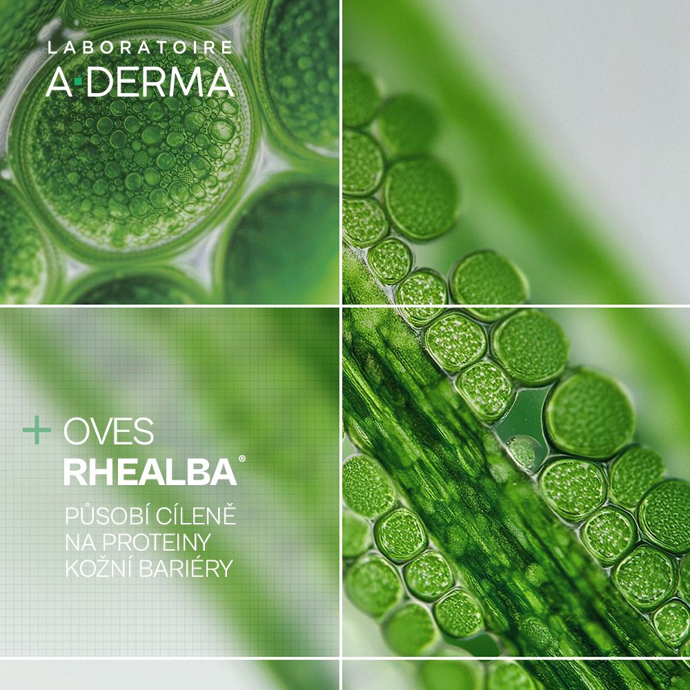 A-Derma Exomega Control zvláčňujíci sprchový olej - recyklovatelná ECO náhradní náplň 500 ml