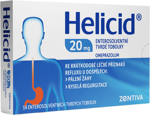 Helicid 20mg Zentiva 14 tobolek