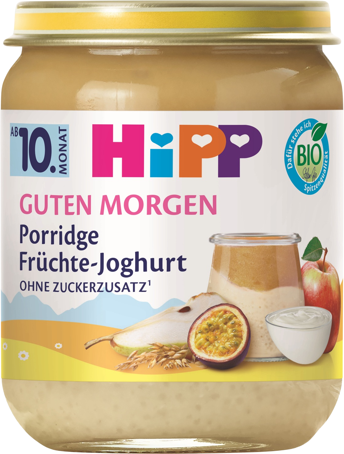 HiPP BIO Ovesné müsli s ovocem a jogurtem 160 g