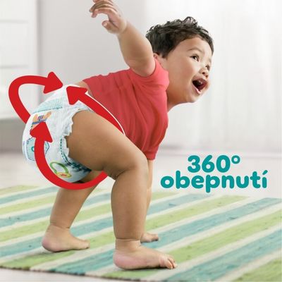 Pampers Pants vel.7 Plenkové Kalhotky 42 ks