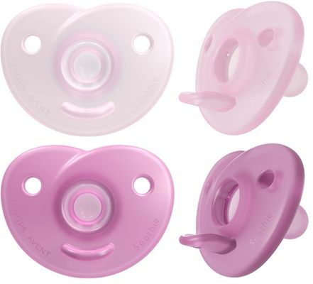 Philips Avent Šidítko Soothie 0-6m dívka 2 ks