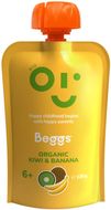 Beggs BIO Kiwi a banán 120 g