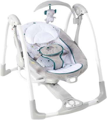 Ingenuity Houpačka konvertibilní vibrující s melodií Nash 2v1 do 9 kg
