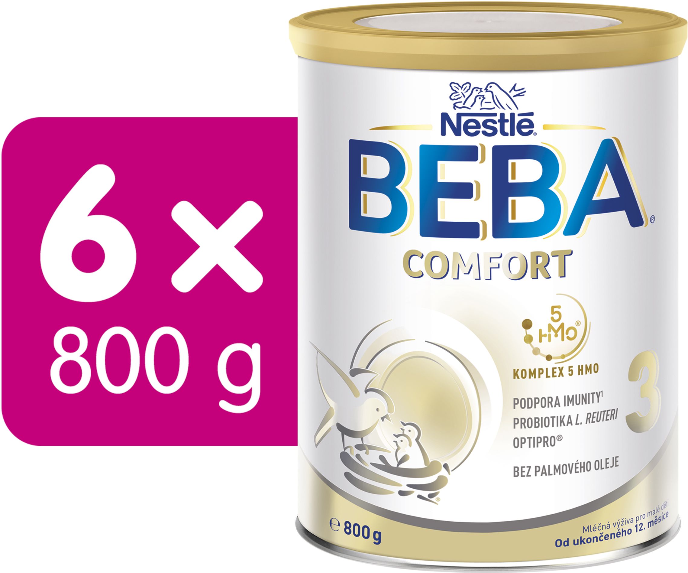 Nestlé Beba comfort 3 HM-O 6 x 800 g