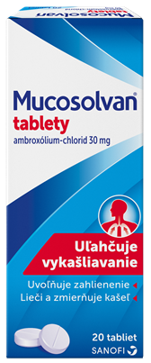 mucosolvan tablety, vykašliavanie, zahlienenie, obrana pľúc