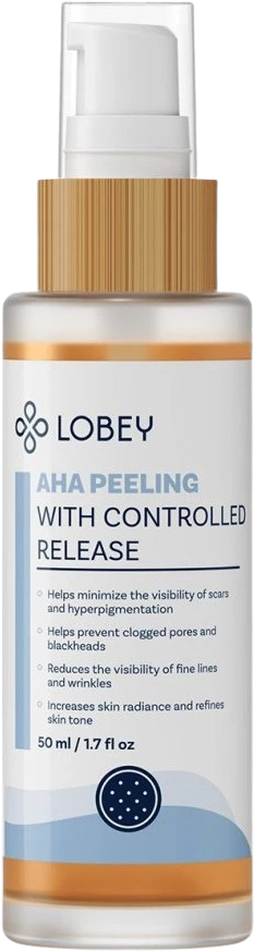 Lobey AHA Peeling s postupným uvolňováním 50 ml