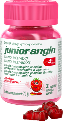 Junior-angin Imuno-medvídci 30 ks