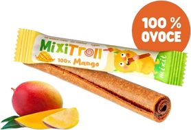 Mixit Ovocná rolka MixiTroll - 100 % Mango 20 g