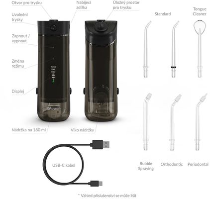 TrueLife AquaFloss Mini M50 Black