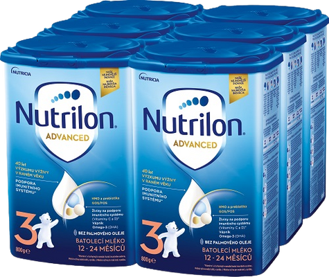Nutrilon Advanced 3 batolecí mléka 6 x 800 g