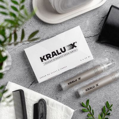Primulus KRALUX - sérum na vlasy a vousy 2 x 15 ml