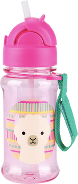 Skip Hop Zoo tritan Láhev s brčkem Llama 12m+, 355 ml