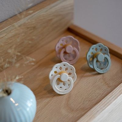 Boheme cumlíky z prírodného kaučuku Ivory / Sage 2 ks