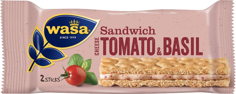 Wasa Sandwich rajče a bazalka 40 g