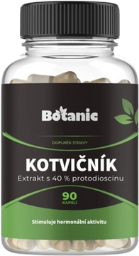 Botanic Kotvičník (Tribulus) - extrakt 40 % protodioscinu 90 kapslí