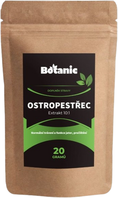 Botanic Ostropestřec mariánský - Extrakt 10:1, 20 g