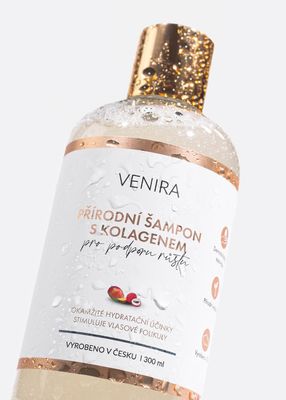 Venira Přírodní šampon s kolag. na podporu růstu vlasů mango + liči 300 ml