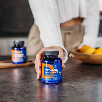 Natios Vitamin D3 & K2 MK-7 5000 IU / 200 mcg 100 kapslí